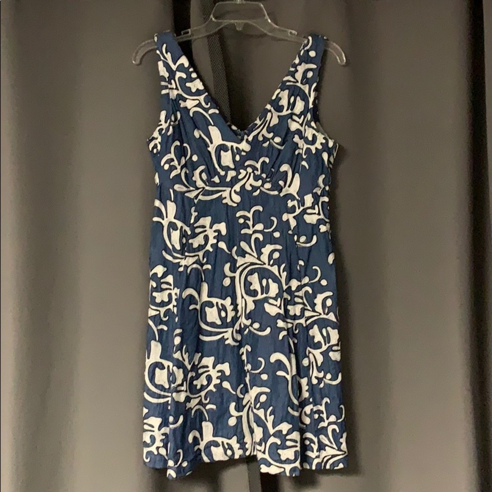 Nicole Miller New York A-Line Embroidered Dress